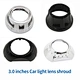 car light lens shroud