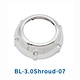car light lens shroud